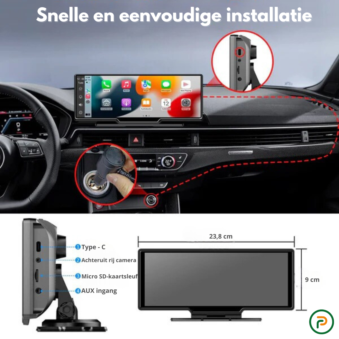 CarPlay Scherm / Apple & Android - 50% korting